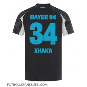 Bayer Leverkusen Granit Xhaka #34 Replika Tredje Tröja 2024-25 Kortärmad